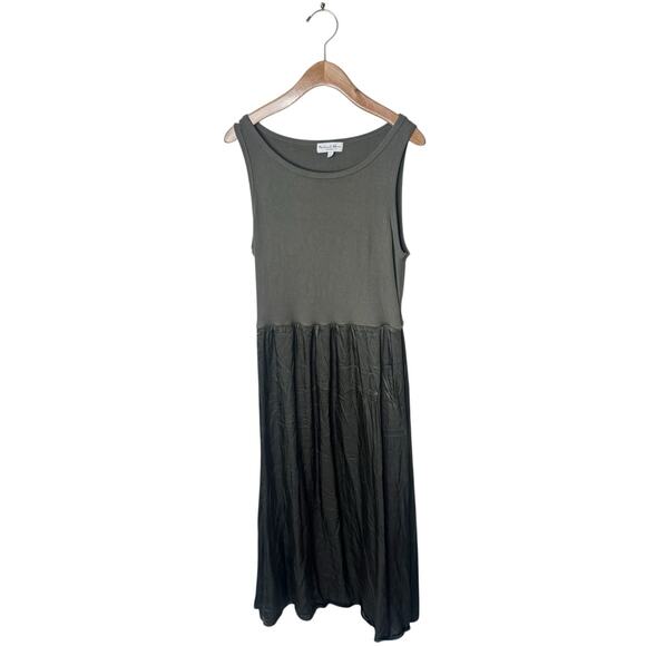 Michael Stars Dresses & Skirts - Michael Stars Bridgette Media Tank Midi Dress Style DST014 Green Size Large